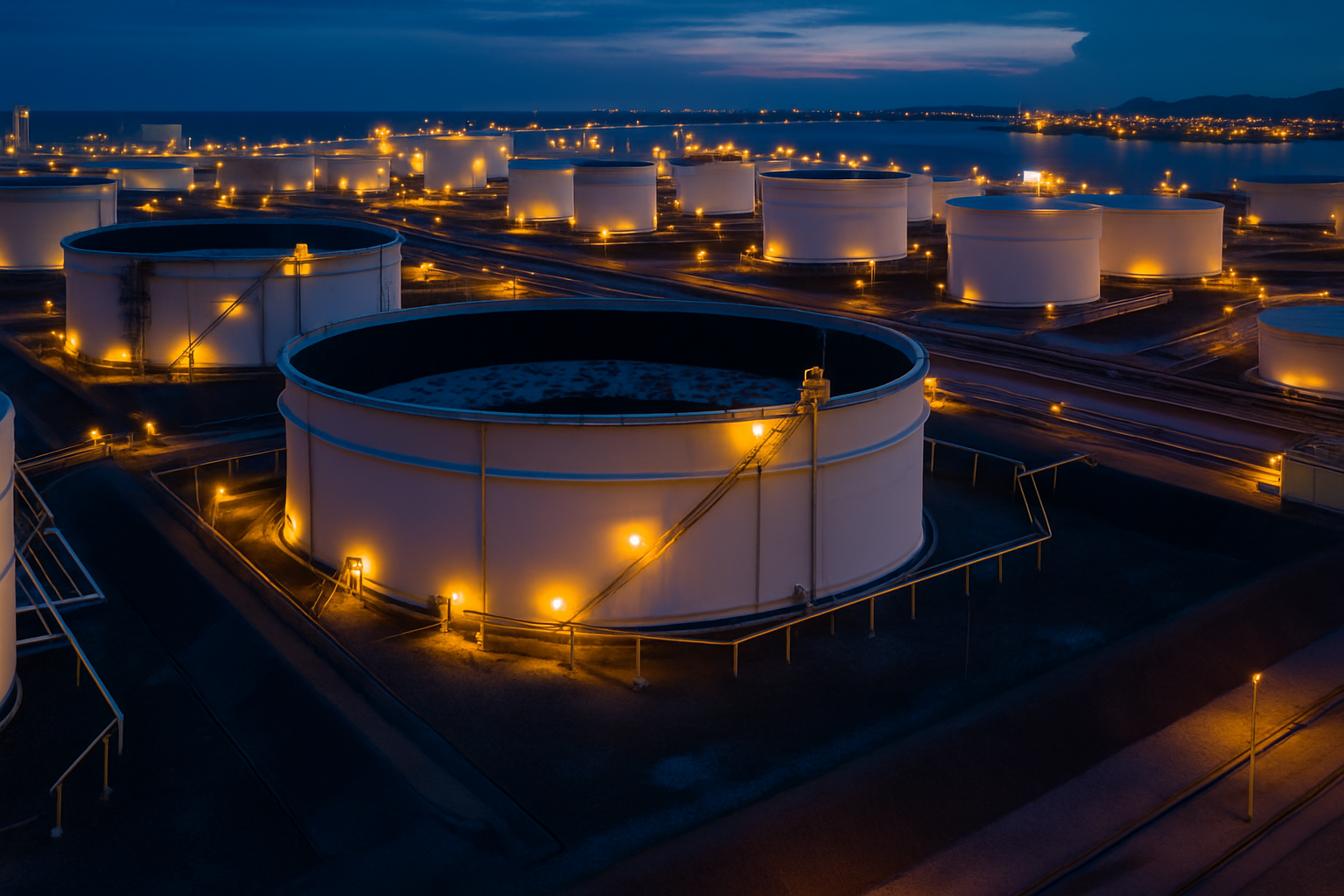 Строительство нефтебаз, складов ГСМ