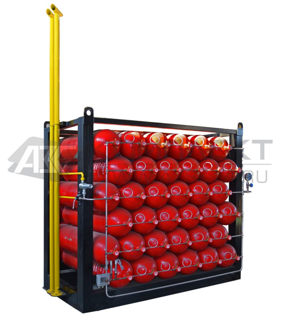 Блок аккумуляторов газа