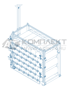 Блок аккумуляторов газа