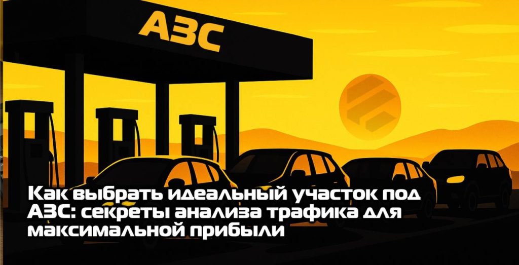 Как выбрать идеальный участок под АЗС: секреты анализа трафика для максимальной прибыли