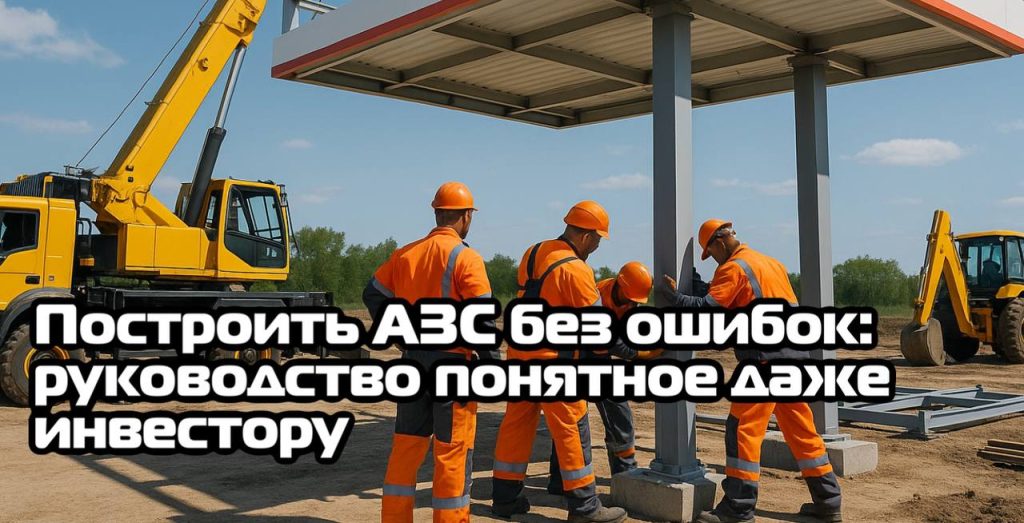 Построить АЗС без ошибок: Руководство понятное даже инвестору