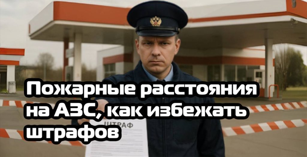 Пожарные расстояния на АЗС, как избежать штрафов